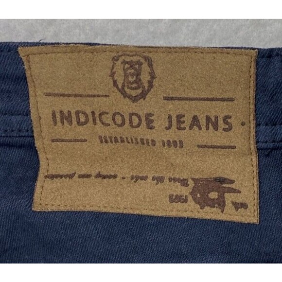 INDICODE Clay Jeans Men's Size 31x32 Black Slim Fit Stretchy Zip Fly Pants - Picture 3 of 12